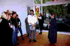 Ausstellungserffnung, 20. April 2002